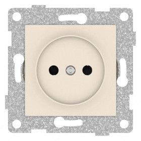 Розетка без заземления и со шторкой, без рамки Gusi Electric UGRA С11Р2-003