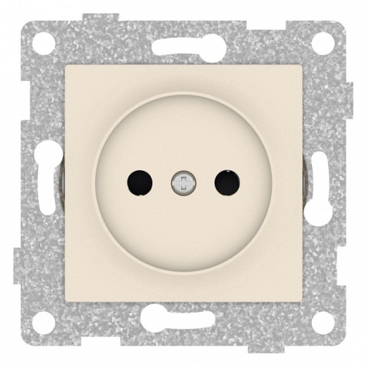 Розетка без заземления и со шторкой, без рамки Gusi Electric UGRA С11Р2-003
