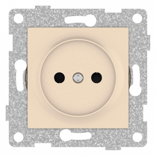 Розетка без заземления и со шторкой, без рамки Gusi Electric UGRA С11Р2-027
