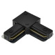 Соединитель угловой L-образный для треков Hesby Lighting Skylite 0005