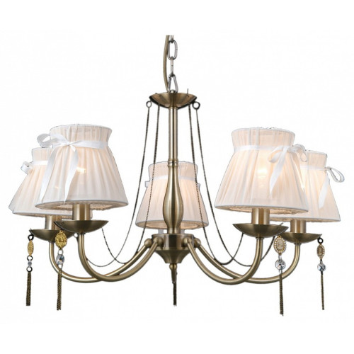 Подвесная люстра ILLUMICO IL0023 IL0023-5PSQ-24 AB CASTOR