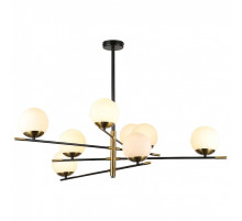 Люстра на штанге ILLUMICO IL0063 IL0063-8P-79 BK COP