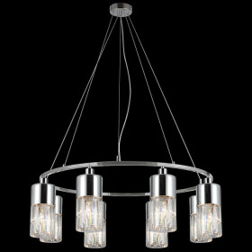 Подвесная люстра ILLUMICO  IL0113-8P-79 CR