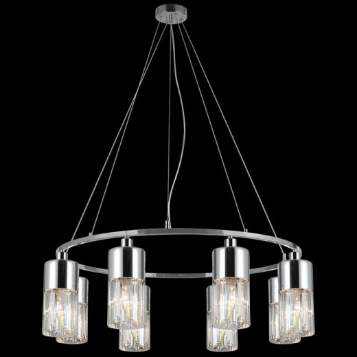 Подвесная люстра ILLUMICO  IL0113-8P-79 CR