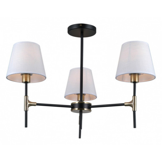 Люстра на штанге ILLUMICO CASTOR IL0185-3CSQ-24 BK AB CASTOR