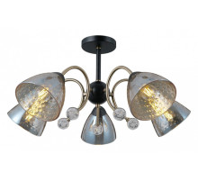 Люстра на штанге ILLUMICO  IL0230-5CSQ-29 BK AB