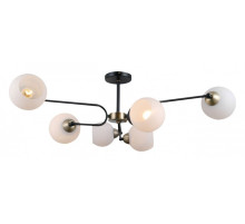 Люстра на штанге ILLUMICO  IL0249-6CSQ-79 BK AB