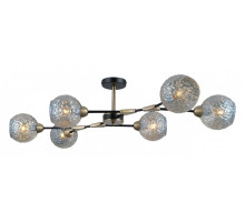 Люстра на штанге ILLUMICO  IL0253-6CSQ-79 BK AB