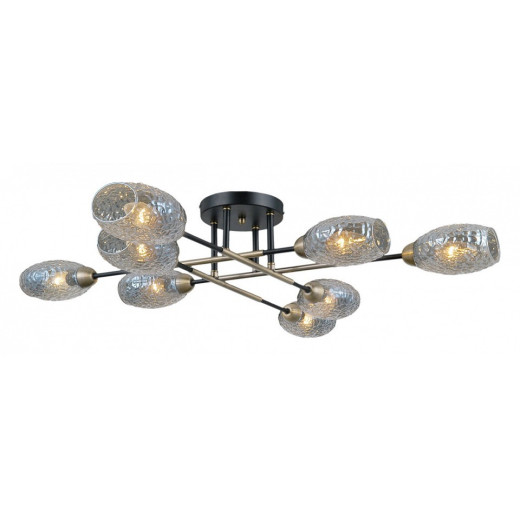 Потолочная люстра ILLUMICO  IL0255-8CSQ-79 BK AB