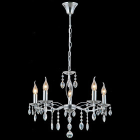 Подвесная люстра ILLUMICO CASTOR IL0266-5PSQ-24 CR CASTOR