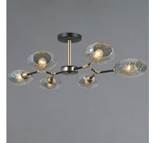 Люстра на штанге ILLUMICO TRENTO IL0272-6CSQ-25 BK AB TRENTO