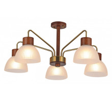Люстра на штанге ILLUMICO  IL0286-5C-79 BR
