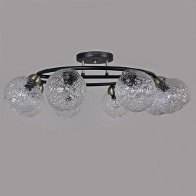 Потолочная люстра ILLUMICO  IL0296-8CSQ-79 BK AB
