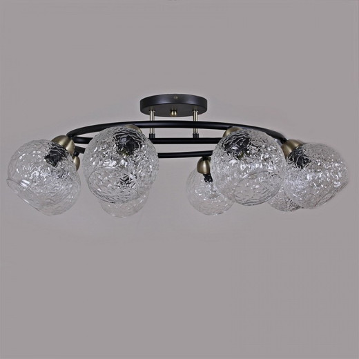 Потолочная люстра ILLUMICO  IL0296-8CSQ-79 BK AB