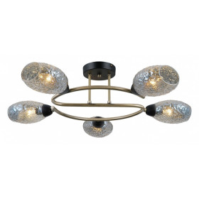 Потолочная люстра ILLUMICO  IL0300-5CSQ-79 BK AB