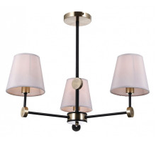 Люстра на штанге ILLUMICO CASTOR IL0394-3CSQ-24 BK AB CASTOR