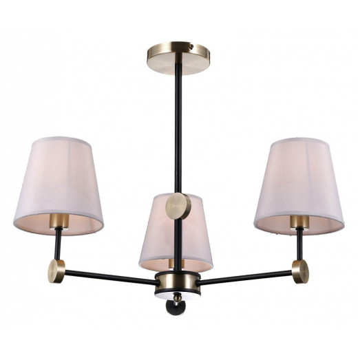 Люстра на штанге ILLUMICO CASTOR IL0394-3CSQ-24 BK AB CASTOR