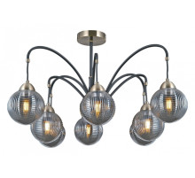 Люстра на штанге ILLUMICO  IL0433-8PSQ-79 BK AB