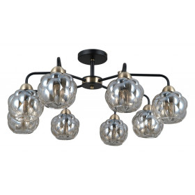 Люстра на штанге ILLUMICO  IL0447-8CSQ-79 BK