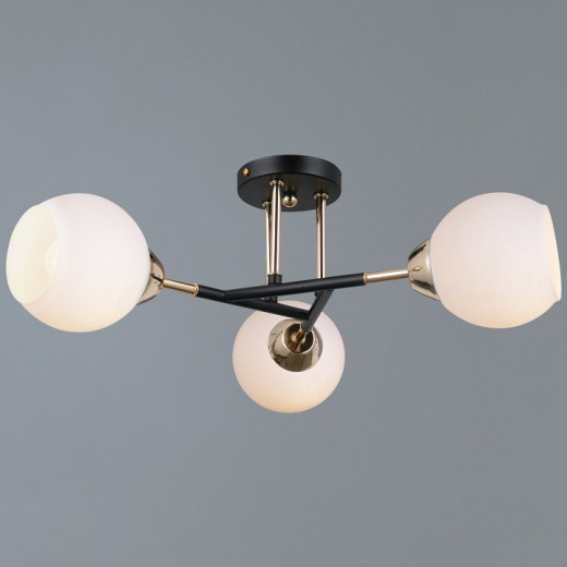 Люстра на штанге ILLUMICO LIBRA IL0689-3CSQ-24 BK FGD LIBRA