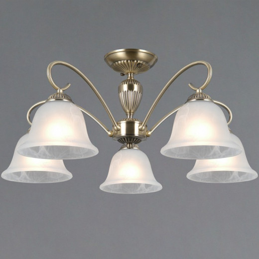 Люстра на штанге ILLUMICO AREZZO IL0696-5ASQ-25 AB AREZZO