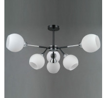 Люстра на штанге ILLUMICO LIBRA IL0715-6CSQ-24 BK CR LIBRA