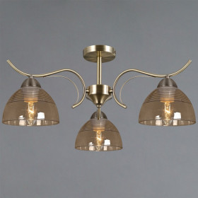 Люстра на штанге ILLUMICO AREZZO IL0733-3CSQ-25 AB AREZZO