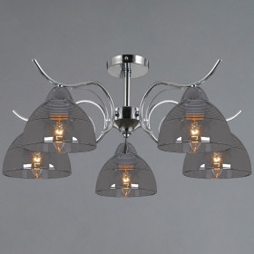 Люстра на штанге ILLUMICO AREZZO IL0733-5ASQ-25 CR AREZZO