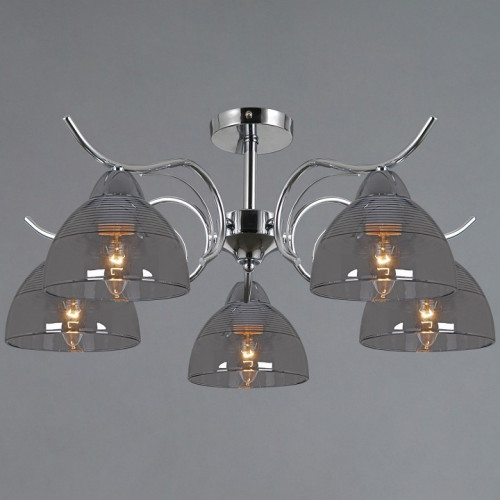 Люстра на штанге ILLUMICO AREZZO IL0733-5ASQ-25 CR AREZZO