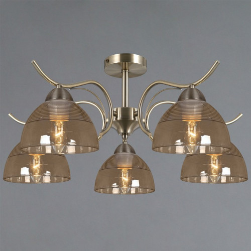 Люстра на штанге ILLUMICO AREZZO IL0733-5CSQ-25 AB AREZZO