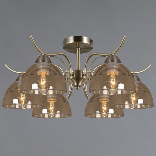 Люстра на штанге ILLUMICO AREZZO IL0733-6CSQ-25 AB AREZZO