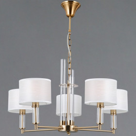 Подвесная люстра ILLUMICO GENOA IL0755-5PSQ-25 BRASS GENOA