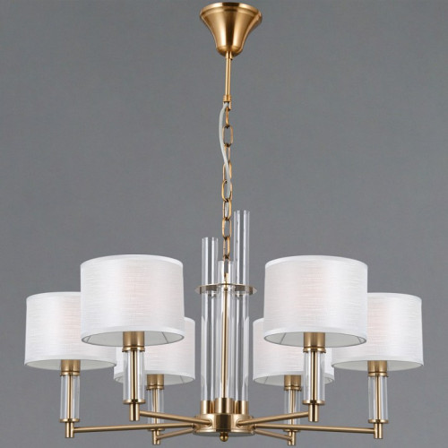 Подвесная люстра ILLUMICO GENOA IL0755-6PSQ-25 BRASS GENOA