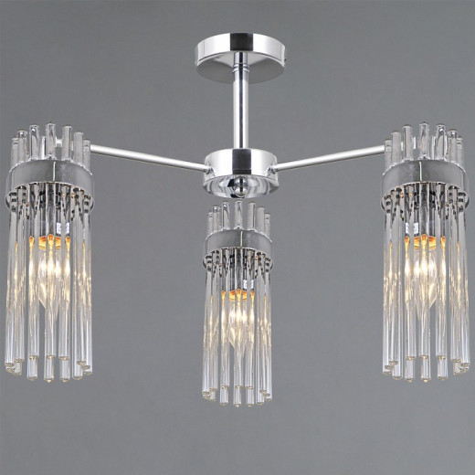 Люстра на штанге ILLUMICO GENOA IL0761-3CSQ-25 CR GENOA