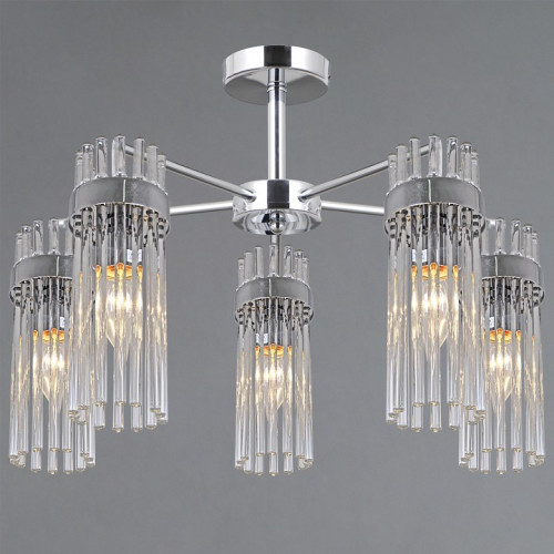 Люстра на штанге ILLUMICO GENOA IL0761-5CSQ-25 CR GENOA