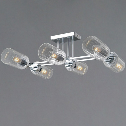 Люстра на штанге ILLUMICO NAPLES IL0780-6CSQ-25 CR NAPLES