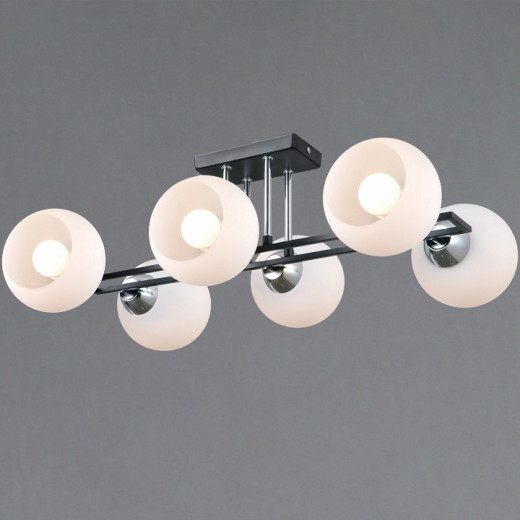 Потолочная люстра ILLUMICO TRENTO IL0791-6CSQ-25 BK CR TRENTO