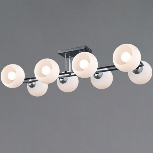 Потолочная люстра ILLUMICO TRENTO IL0791-8CSQ-25 BK CR TRENTO