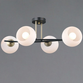 Потолочная люстра ILLUMICO TRENTO IL0798-4CSQ-25 BK AB TRENTO