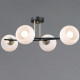 Потолочная люстра ILLUMICO TRENTO IL0798-4CSQ-25 BK AB TRENTO