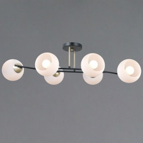 Потолочная люстра ILLUMICO TRENTO IL0798-6CSQ-25 BK AB TRENTO