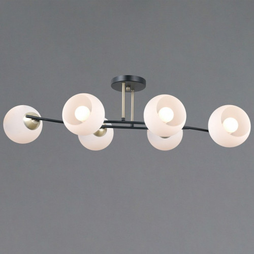 Потолочная люстра ILLUMICO TRENTO IL0798-6CSQ-25 BK AB TRENTO