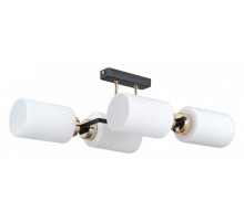 Потолочная люстра ILLUMICO NAPLES IL0809-4ASQ-25 BK AB NAPLES