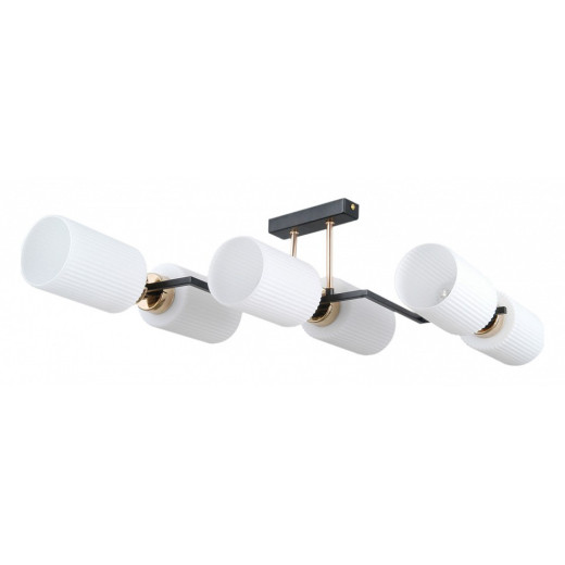 Потолочная люстра ILLUMICO NAPLES IL0809-6ASQ-25 BK AB NAPLES