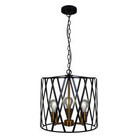 Подвесной светильник ILLUMICO  IL1023-3PB-05 BK GD