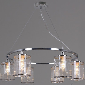 Подвесная люстра ILLUMICO  IL1182-6P-79 CR