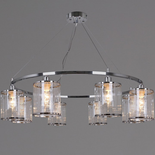 Подвесная люстра ILLUMICO  IL1182-8P-79 CR