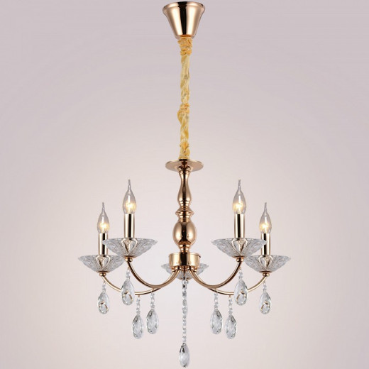 Подвесная люстра ILLUMICO  IL1242-5PPA-29 GD