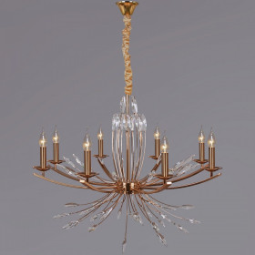 Подвесная люстра ILLUMICO  IL2307-8POR-39 GD