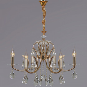 Подвесная люстра ILLUMICO  IL2326-6POR-39 GD